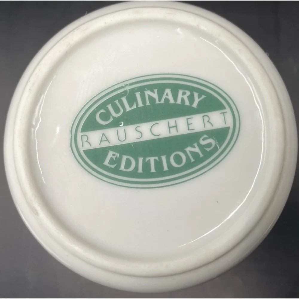 Rauschert Culinary Editions Tomato Design Sugar Bowl, Creamer, and Jam Bowl